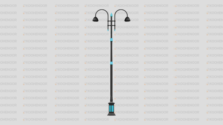 Azin Street Light Base