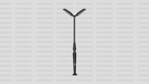 عمود أنارة المتنزهات الماس