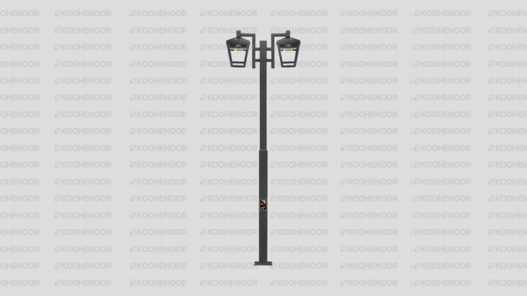 پایه چراغ پارکی لوج (کلبه)