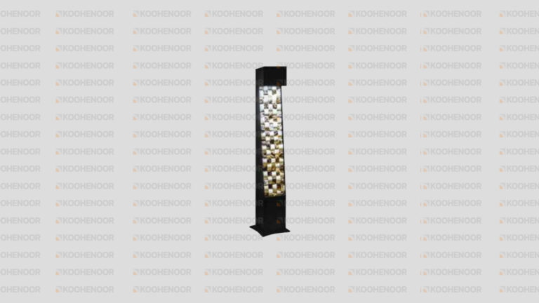 پایه چراغ چمنی بلور 3