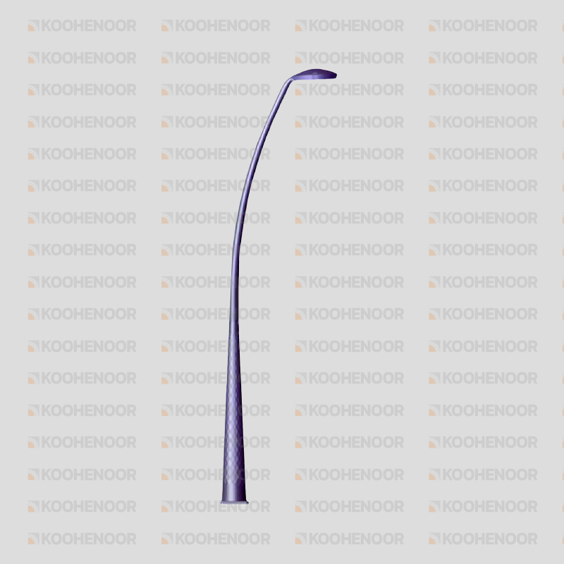 پایه چراغ پارکی صدف کوه نور