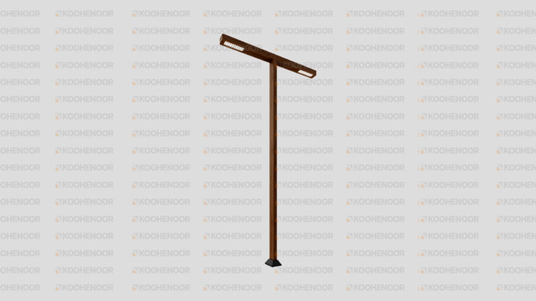 پایه چراغ پارکی تی‌تی 2
